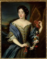Porträtt av Anne de Baviere (1648-1723)